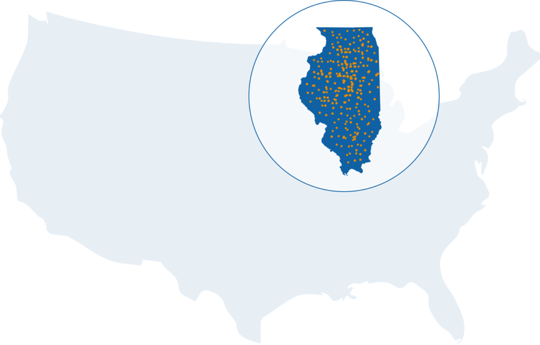 Map of IL
