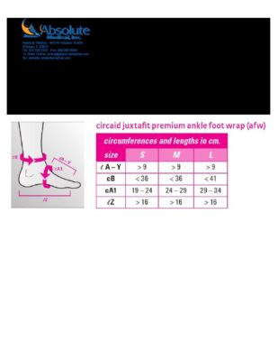 Circaid Sizing Chart