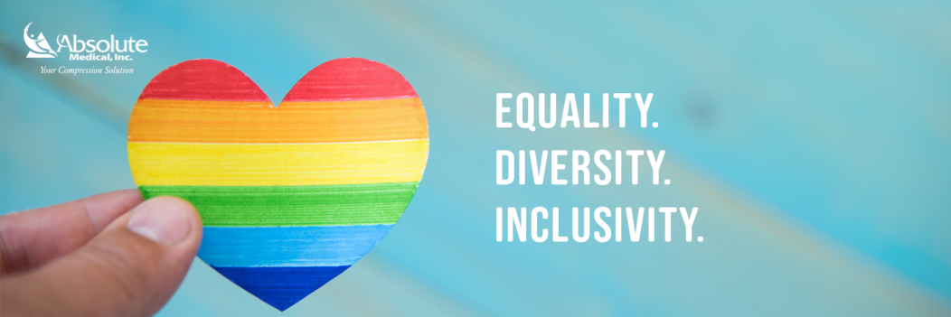 Pride Month. Equality. Diversity. Inclusivity